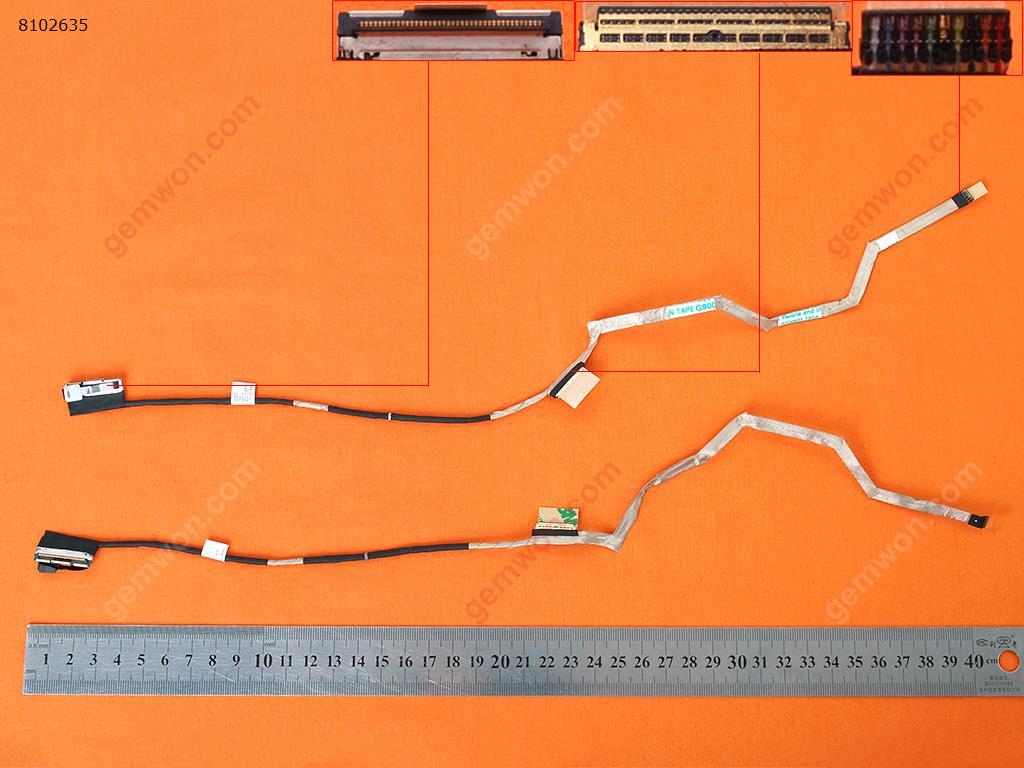 Picture of New LCD Display Screen Cable Replacement  For HP EliteBook 820 G1 825 G1 720 G1 725 G1，ORG