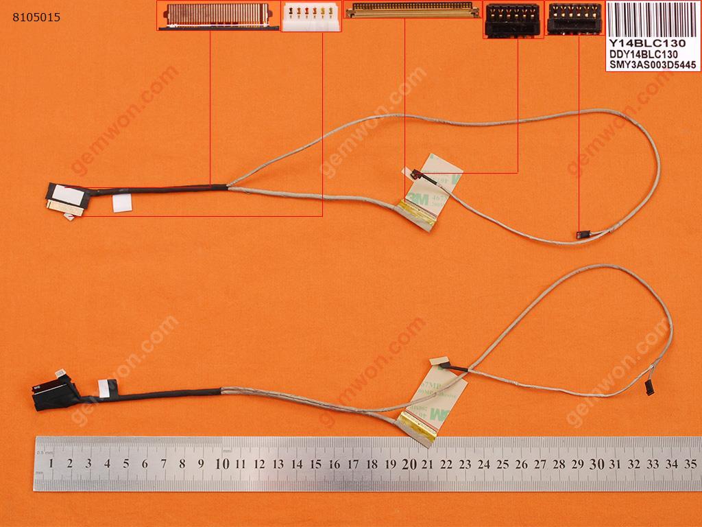 Picture of New LCD Display Screen Cable Replacement  For HP 15-P 15-P000 Envy 15-K 15-V With Touch，ORG