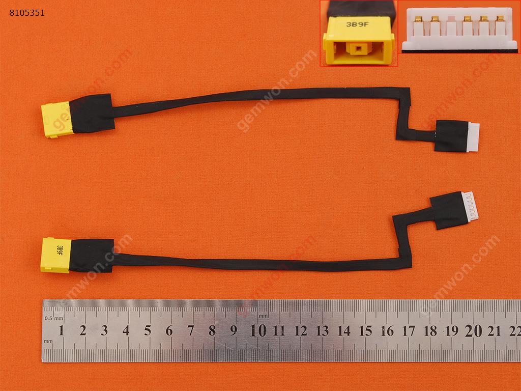 Picture of DC Power port Jack Socket Connector And Cable Wire Lenovo 50.4L103.001