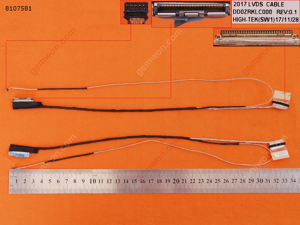 Picture of New LCD Display Screen Cable Replacement  For Acer V7-581 V5-573 V5-573PG V5-573G V5-573P V5-572 V5-572G V5-552，OEM