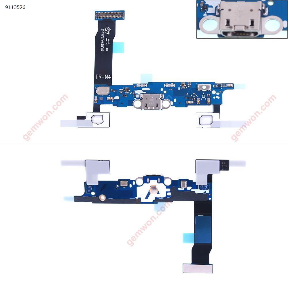 Picture of Charging Dock Port Connector with Flex Cable for Samsung Galaxy Note 4 N910A
