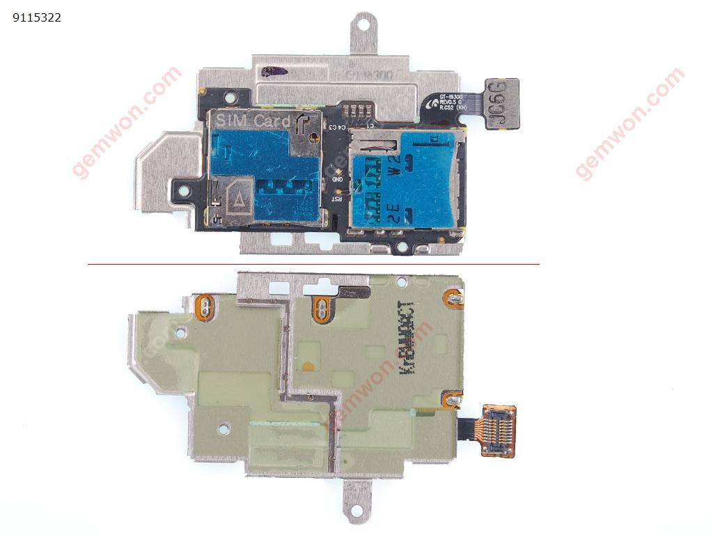 Picture of Sim Card Holder Reader Socket Slot Flex Cable for Samsung I9300(Pulled)