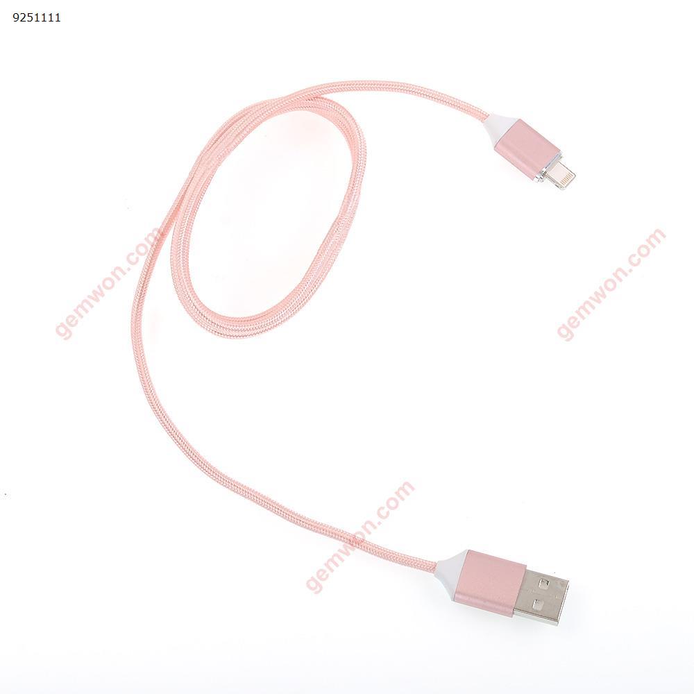 Picture of Magnetic USB Cable iPhone 5 5S 6 6S 6p,6s p,7 ,7p...Devices, Charging And Data Transfer(Supprt Express Charge Mode)  Rose gold