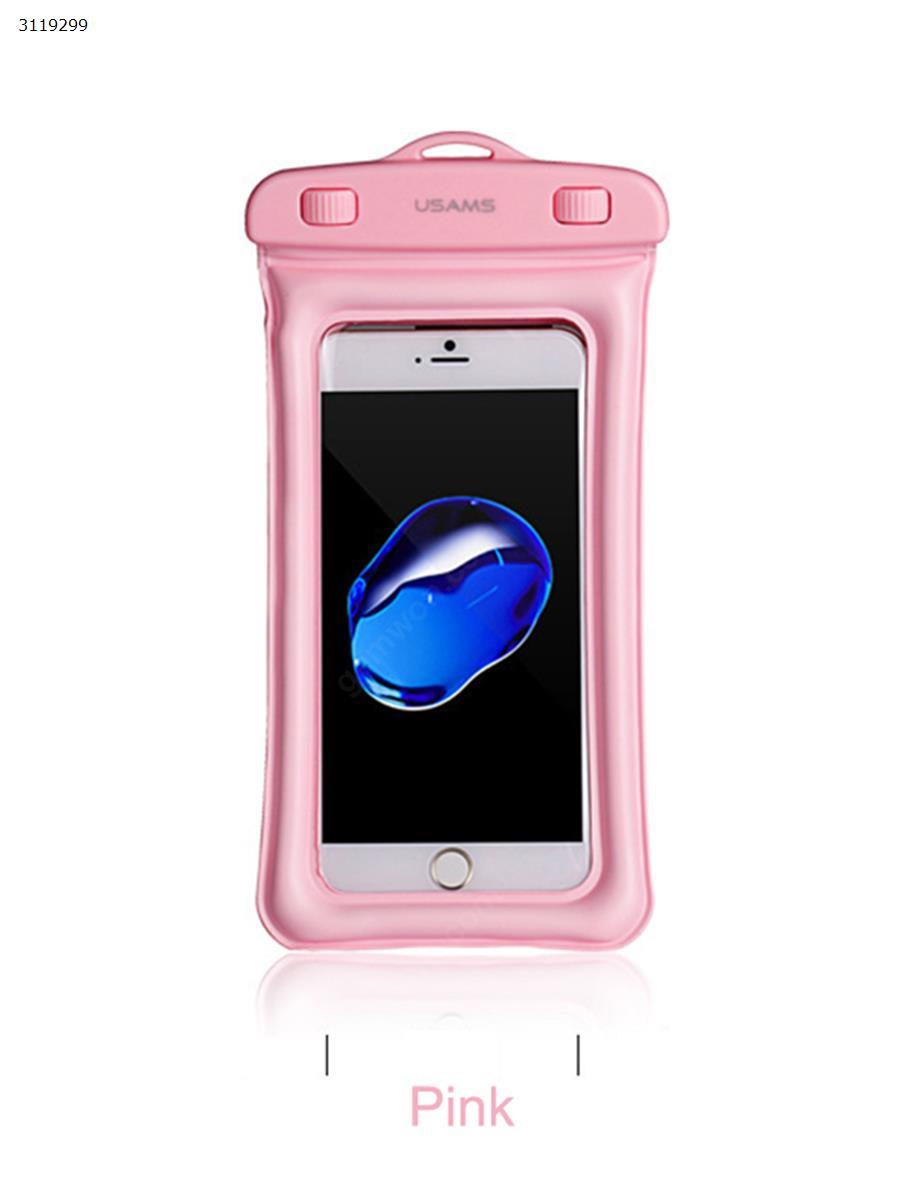 Picture of Mobile Waterproof Bag，Level 8 anti-throw neck suspension type, 6-inch universal，pink