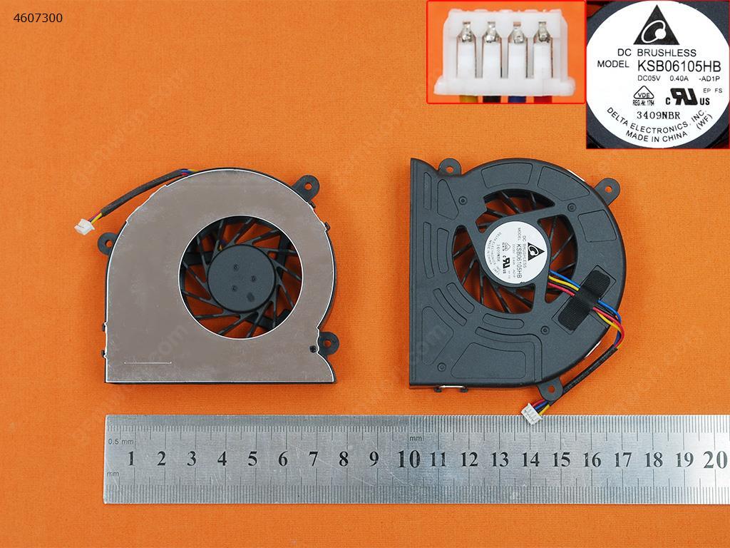 Picture of New Replacement CPU Cooling Fan For ASUS G73(For CPU FAN,Original) KSB06105HB-AD1P   BFB0705HA   13GN0U10P070-1 Layout
