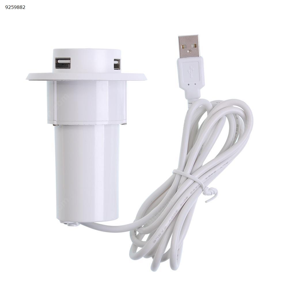 Picture of Office desktop multi-port USB mobile phone universal charger plus 2A charging head-white