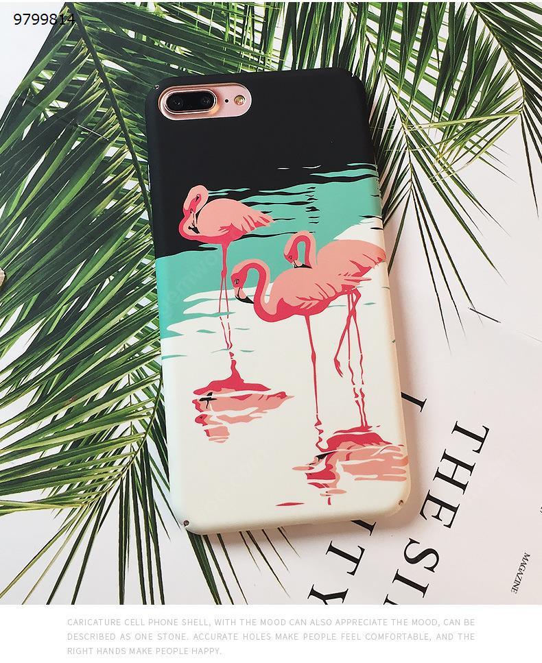 Picture of Flamingo Apple x Frosted Cover All-in-one Drop Resistant Shell（Flamingos）