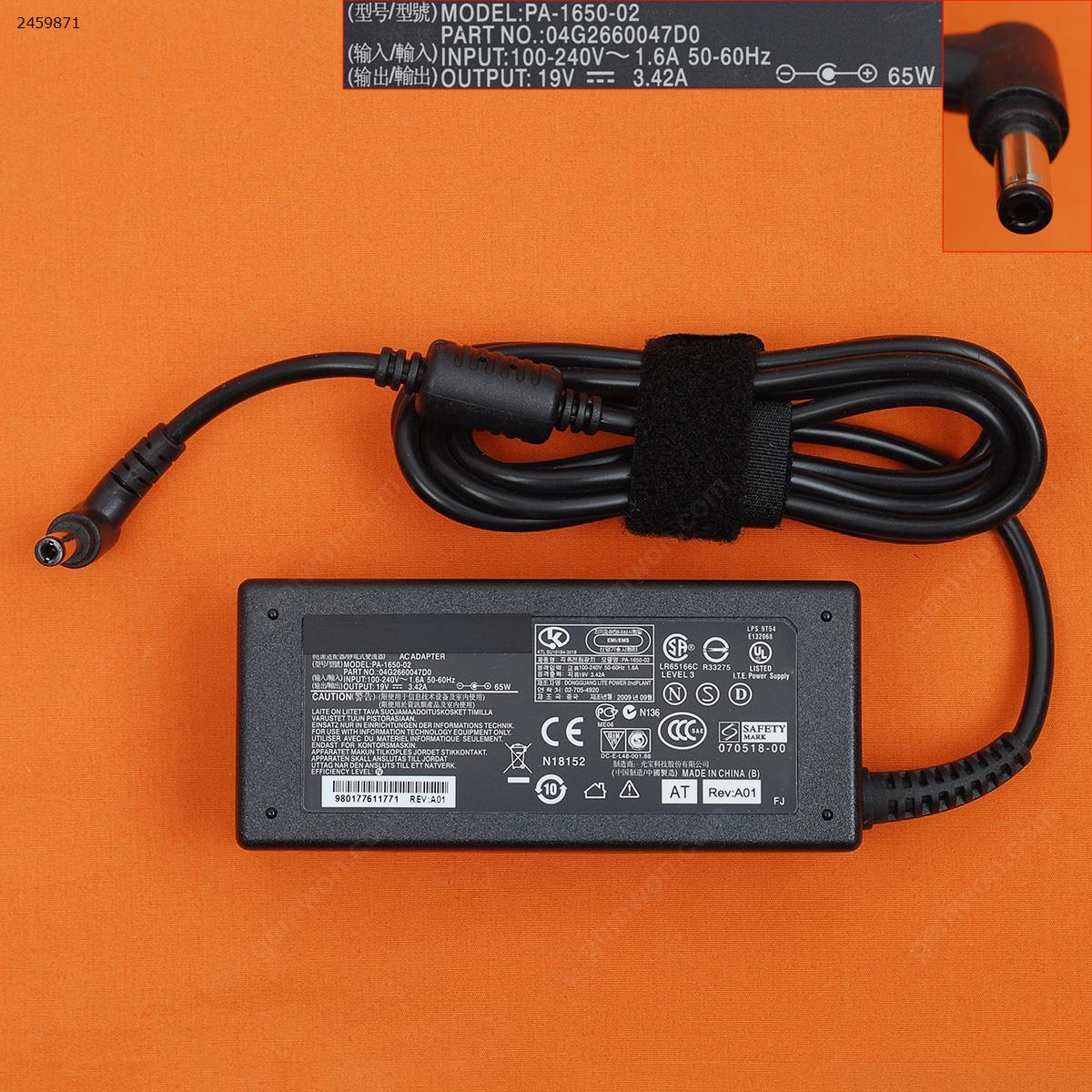 Picture of Asus 19V 3.42A Φ5.5*2.5mm 65W(Quality：A+) 