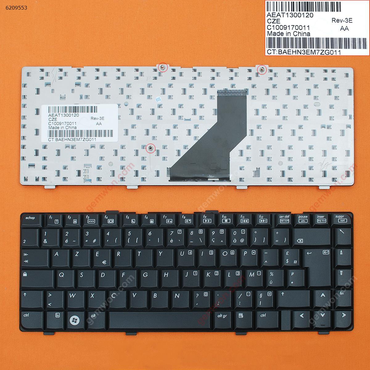 Picture of New Replacement Laptop Keyboard For HP DV6000 BLACK FR Layout