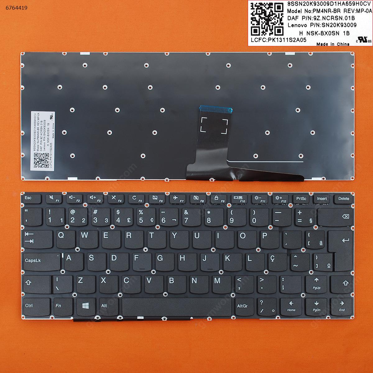 Picture of New Replacement Laptop Keyboard For LENOVO Ideapad 310-14 BLACK win8(Without FRAME) BR Layout