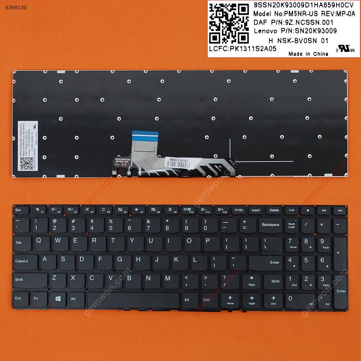 Picture of New Replacement Laptop Keyboard For LENOVO Ideapad 310S-15ISK 510S-15ISK 310S-15IKB BLACK win8(Without FRAME) US Layout