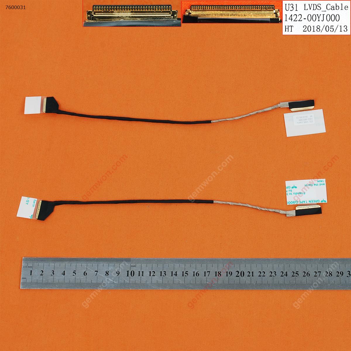 Picture of New LCD Display Screen Cable Replacement  For ASUS U31 U31SD U31JG U31S U31JC U31IG X35S X35J，OEM
