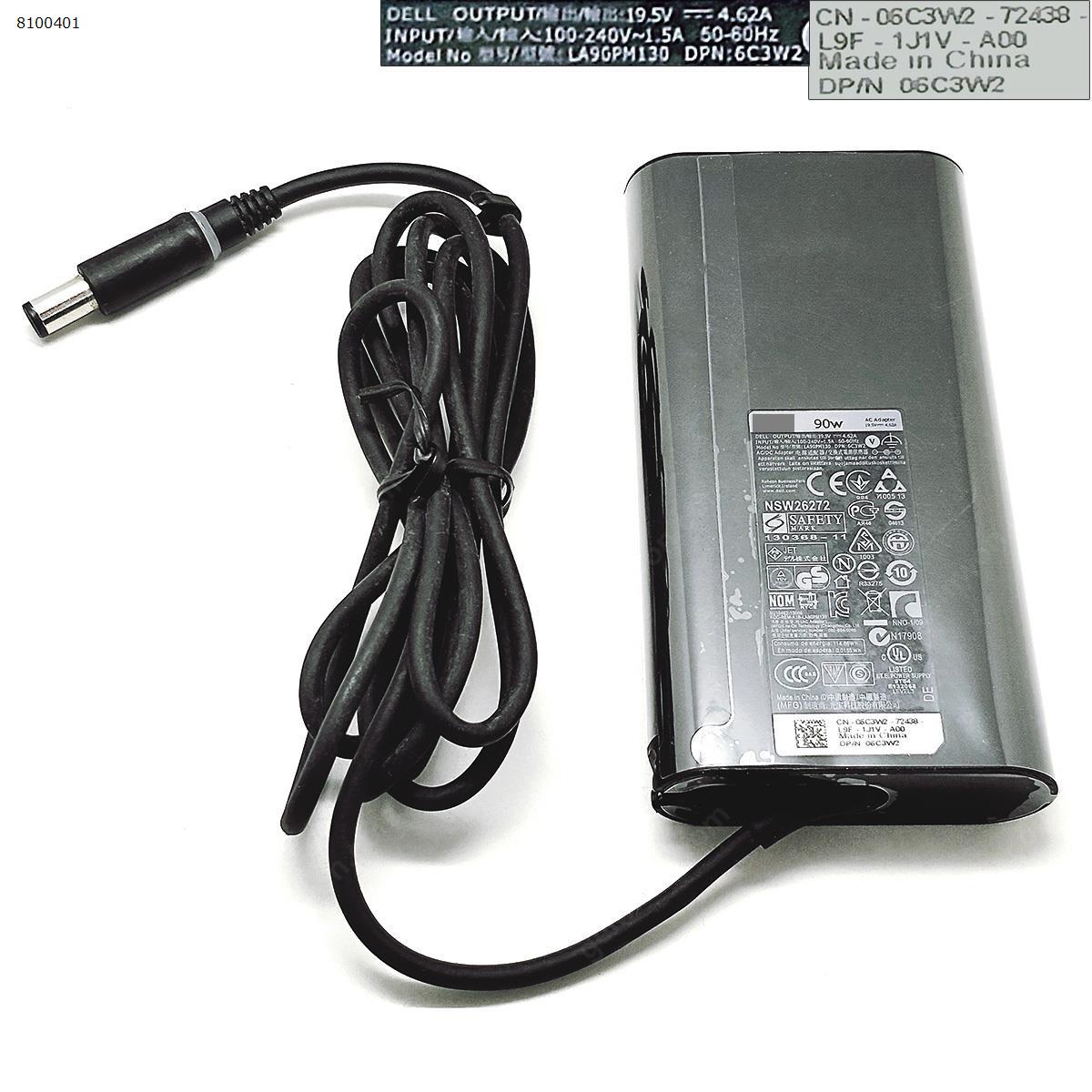 Picture of Dell 19.5V 4.62A Φ7.5x5.0mm ( Quality : A+ )  NEW