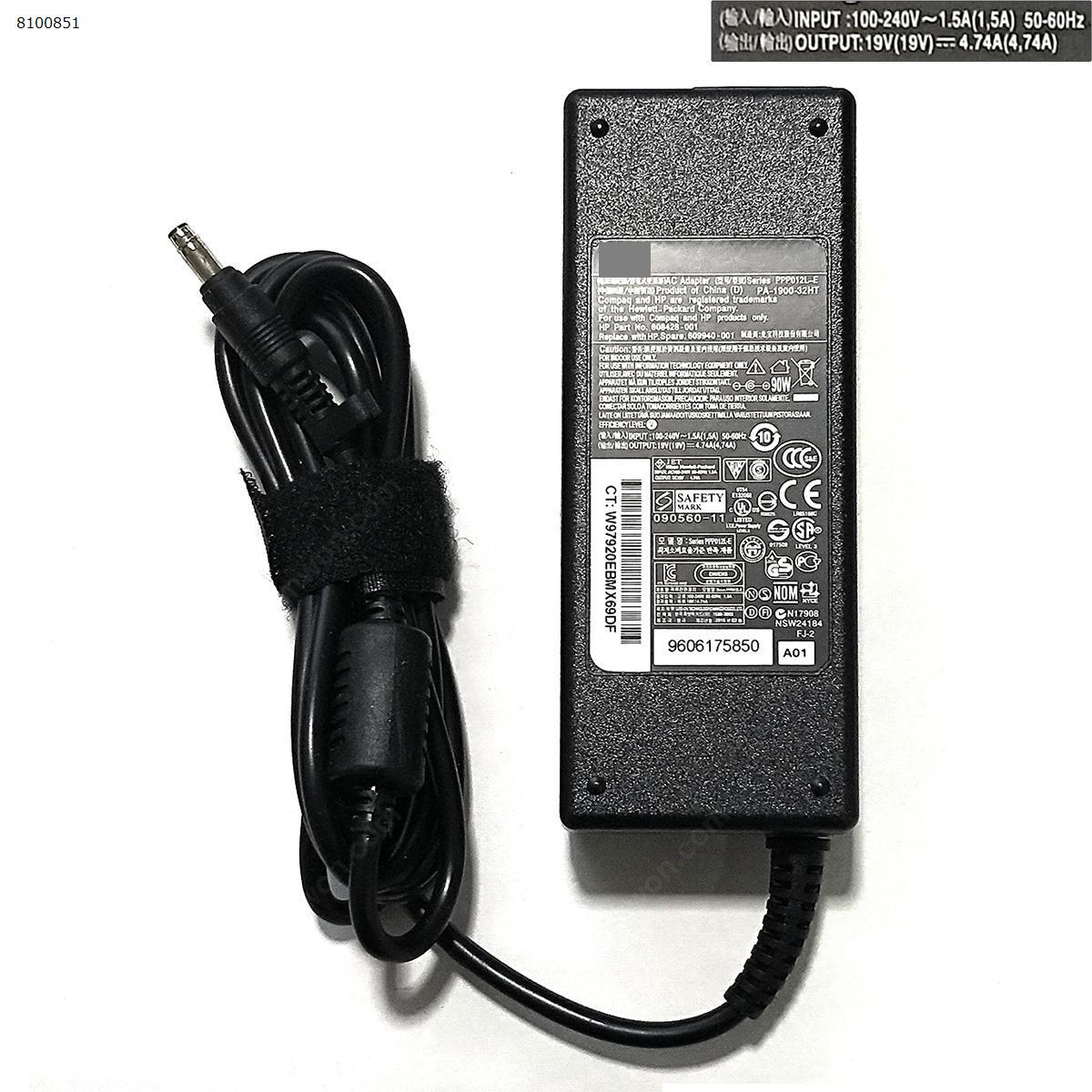 Picture of HP 19.5V 4.74A Φ4.8x1.7mm ( Quality : A+ )Bullet shape