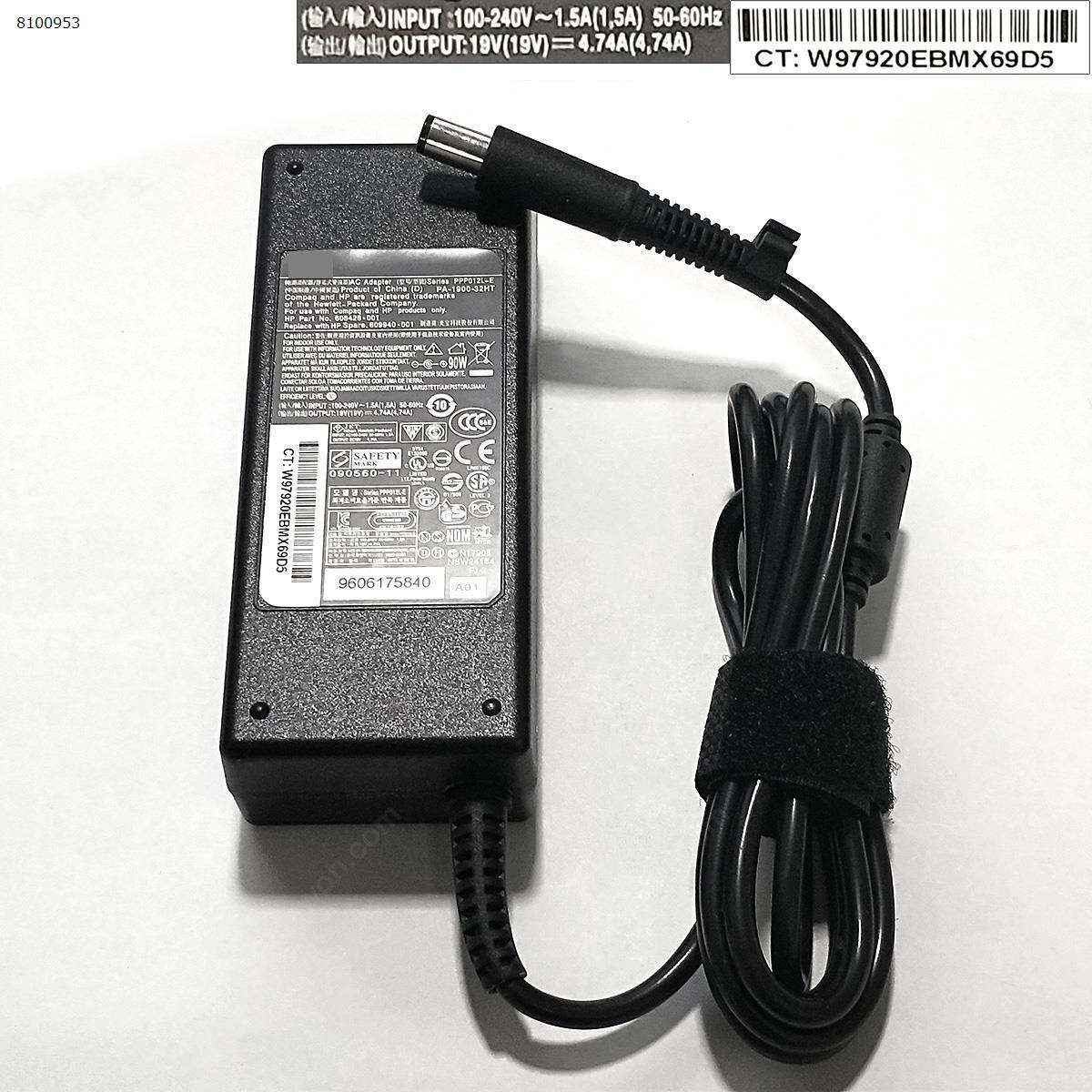 Picture of HP 19V 4.74A 90W 7.4*5.0MM (With Pin)( Quality : A+ )