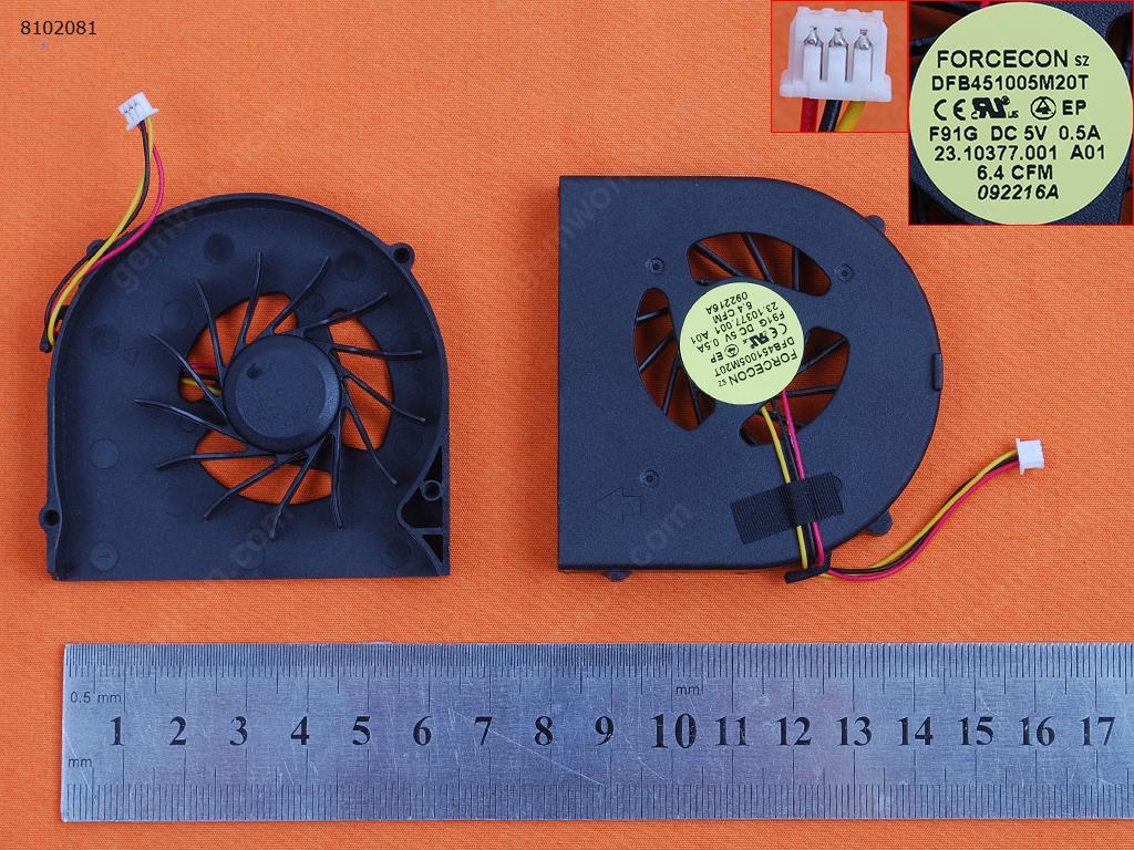 Picture of New Replacement CPU Cooling Fan For DELL Inspiron 15R N5010 M5010(Original) DFB451005M20T F91G 23.10377.001 Layout