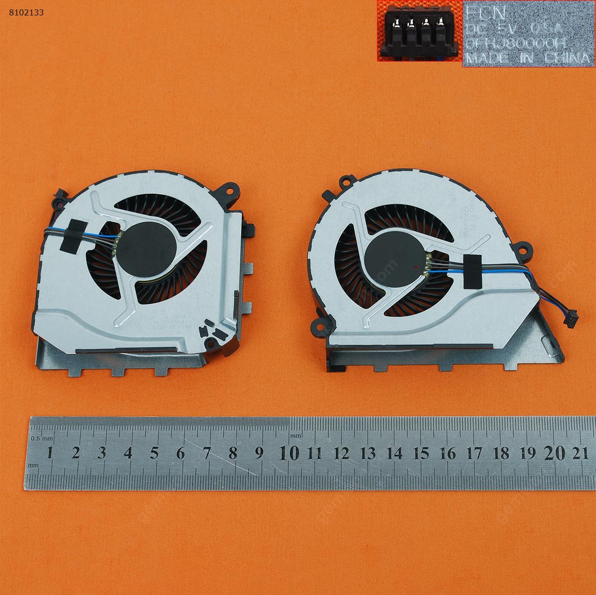 Picture of New Replacement CPU Cooling Fan For HP OMEN 17-W100 17-w119TX TPN-Q174 2 Plus(CPU + GPU Fan,Original) 862954-001 910441-001    0FHJ70000H       0FHJ80000H Layout