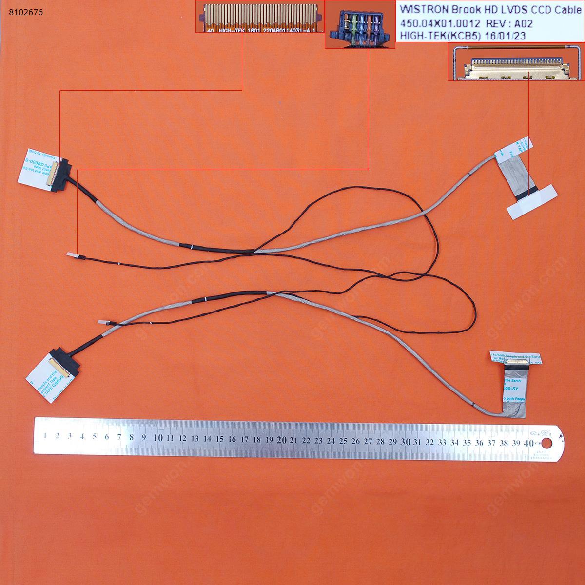 Picture of New LCD Display Screen Cable Replacement  For Acer E5-722 E5-722G E5-772 E5-772G E5-773 E5-773G，ORG
