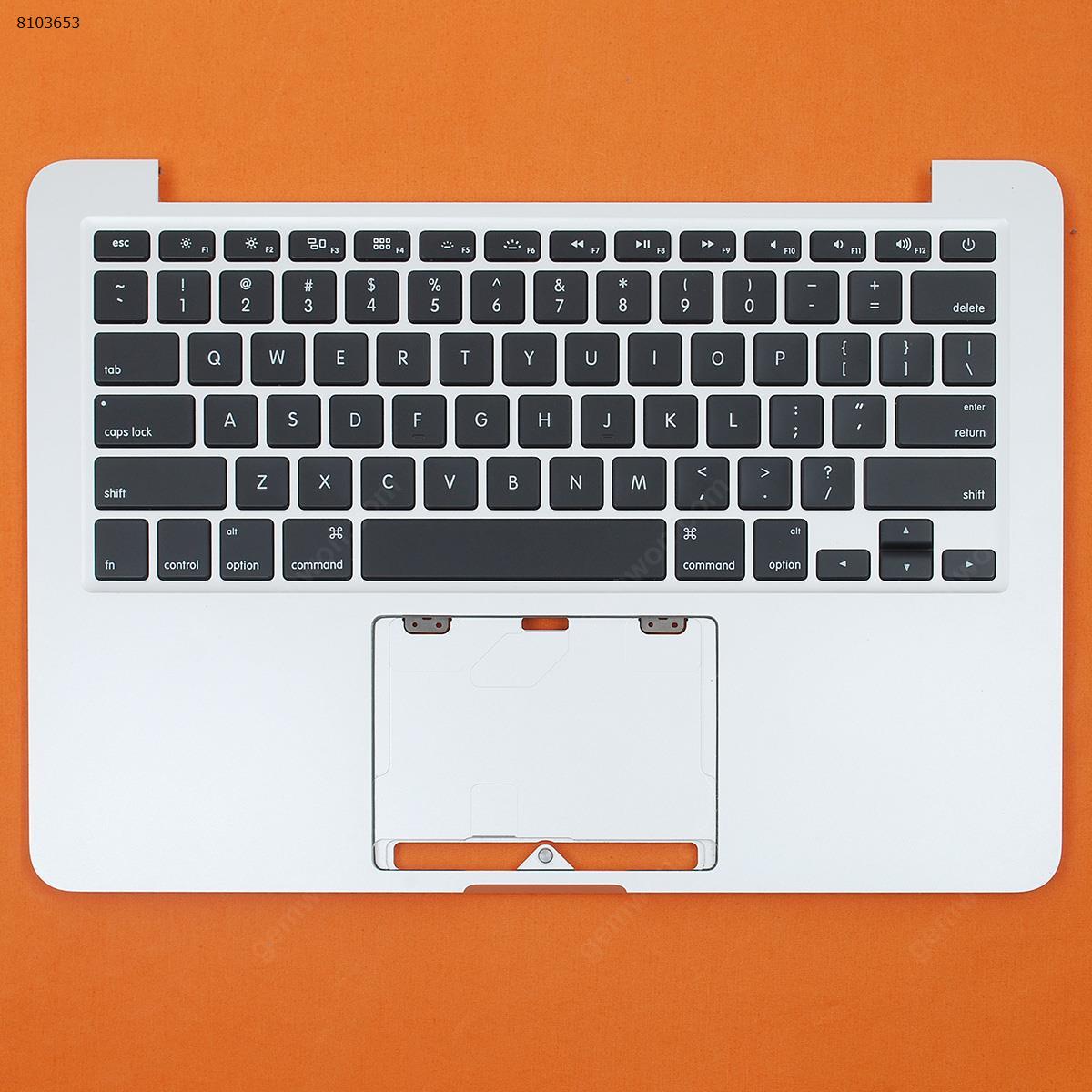 Picture of New Replacement Laptop Cover For Apple MacBook Pro 13.3" A1502 2013 2014 with US Backlit Keyboard case Upper cover（Without touchpad,95% new）