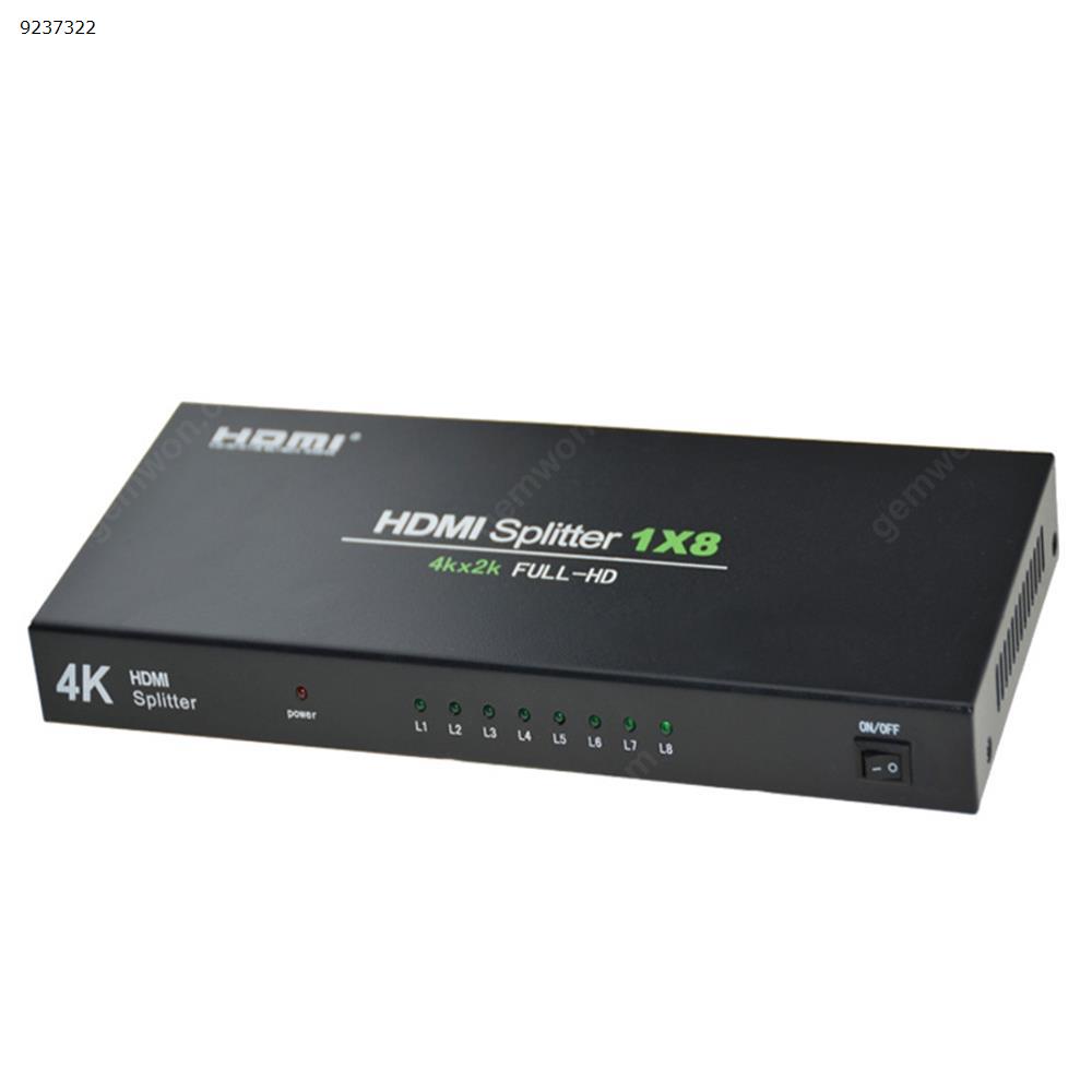 Picture of HDMI switcher 1x8, support 3D 4K X 2K HDMI V1.4 compatible HDCP1.4   EU