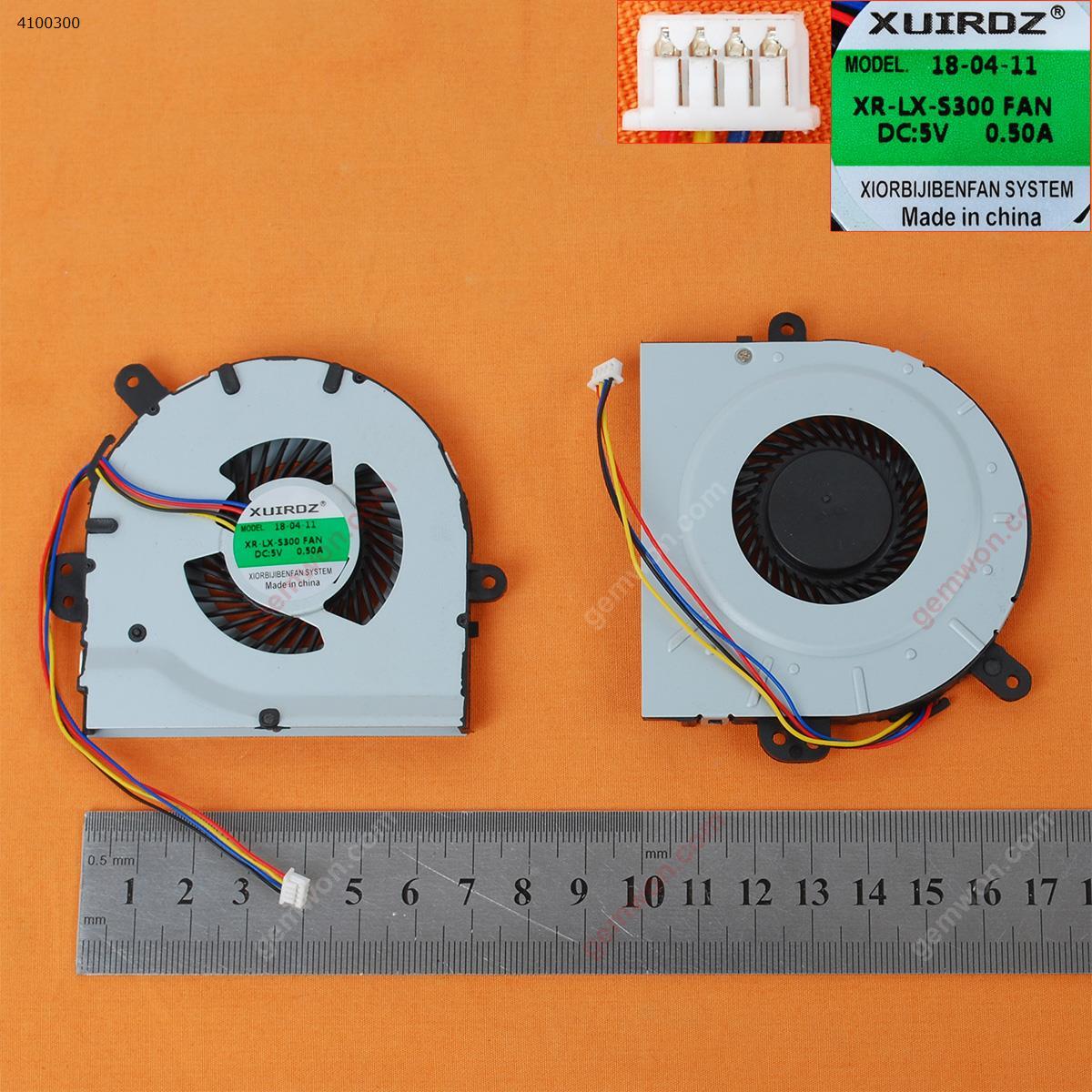 Picture of New Replacement CPU Cooling Fan For Lenovo ideapad S300 S400 S405 S310 S410 S415(OEM) AB7005HX-Q0B Layout