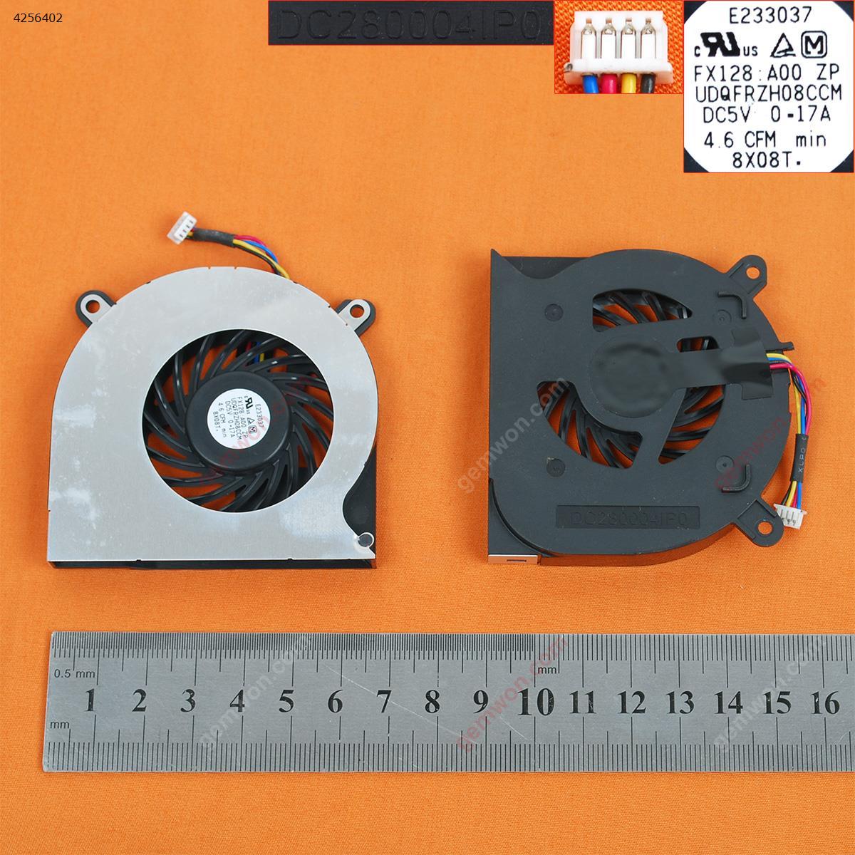 Picture of New Replacement CPU Cooling Fan For DELL E6400(Original) UDQFRZH08CCM    UDQFRZH17DAS    DC280004IP0 Layout