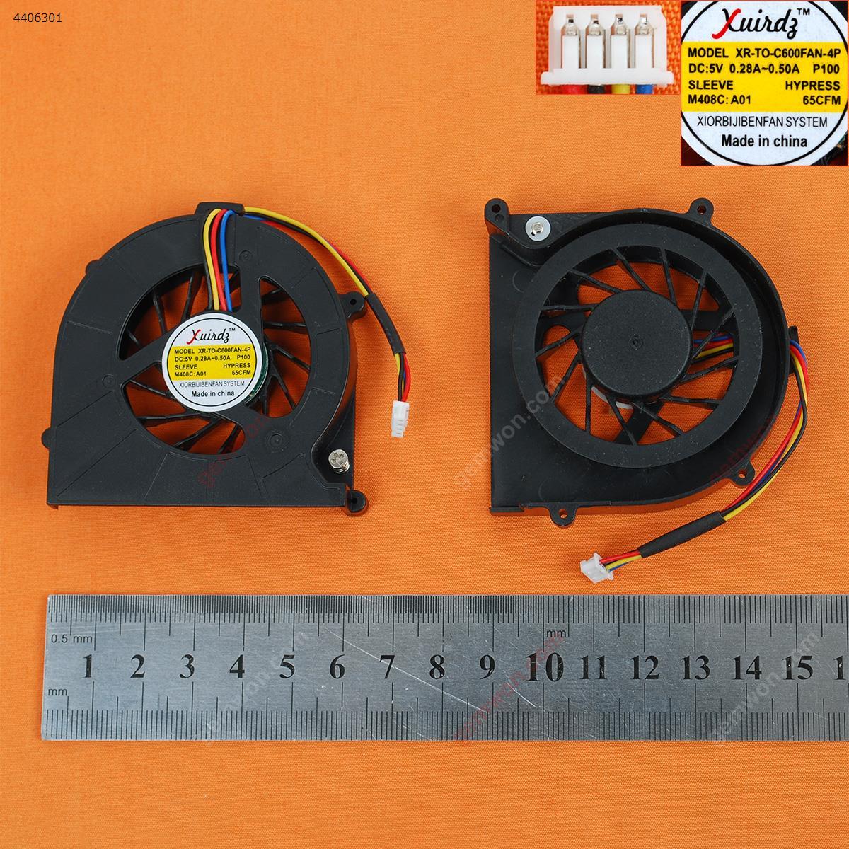 New Replacement CPU Cooling Fan For Toshiba Satellite L630(4 pins,version 2,OEM) KSB0505HB Layout的图片