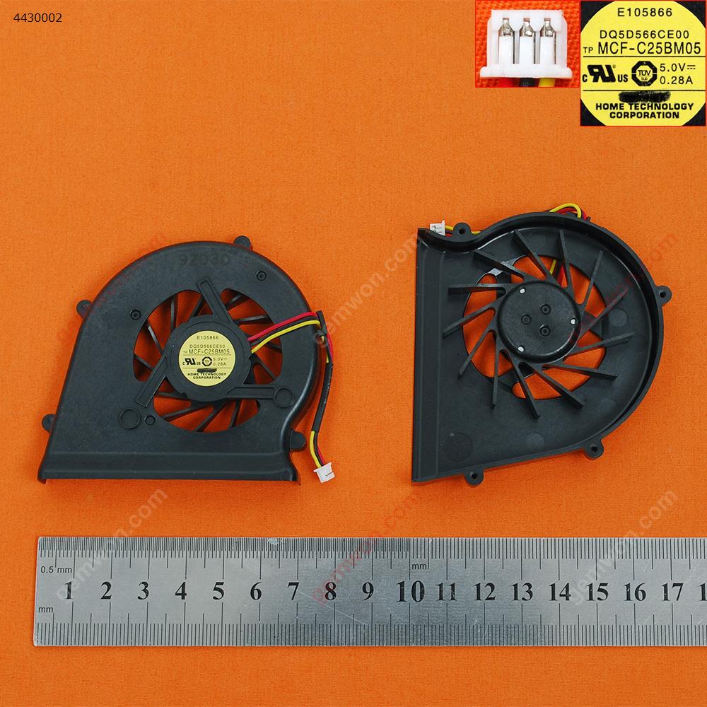 Picture of New Replacement CPU Cooling Fan For SONY VGN-BZ(Original) NUDQF2JR02CQU MCF-C25BM05 Layout