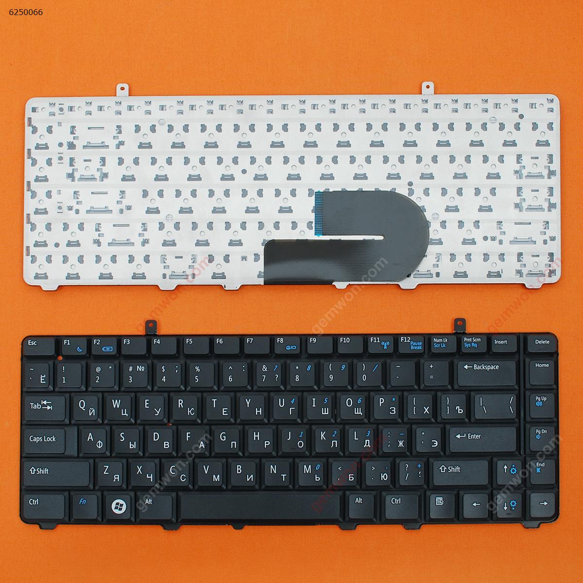 Picture of New Replacement Laptop Keyboard For DELL Vostro A840 1014 1088 BLACK RU Layout