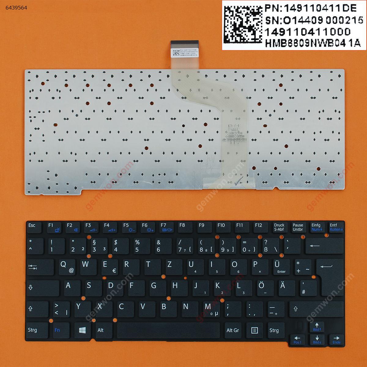 Picture of New Replacement Laptop Keyboard For SONY SVT13 BLACK(without FRAME,WIN8) GR Layout