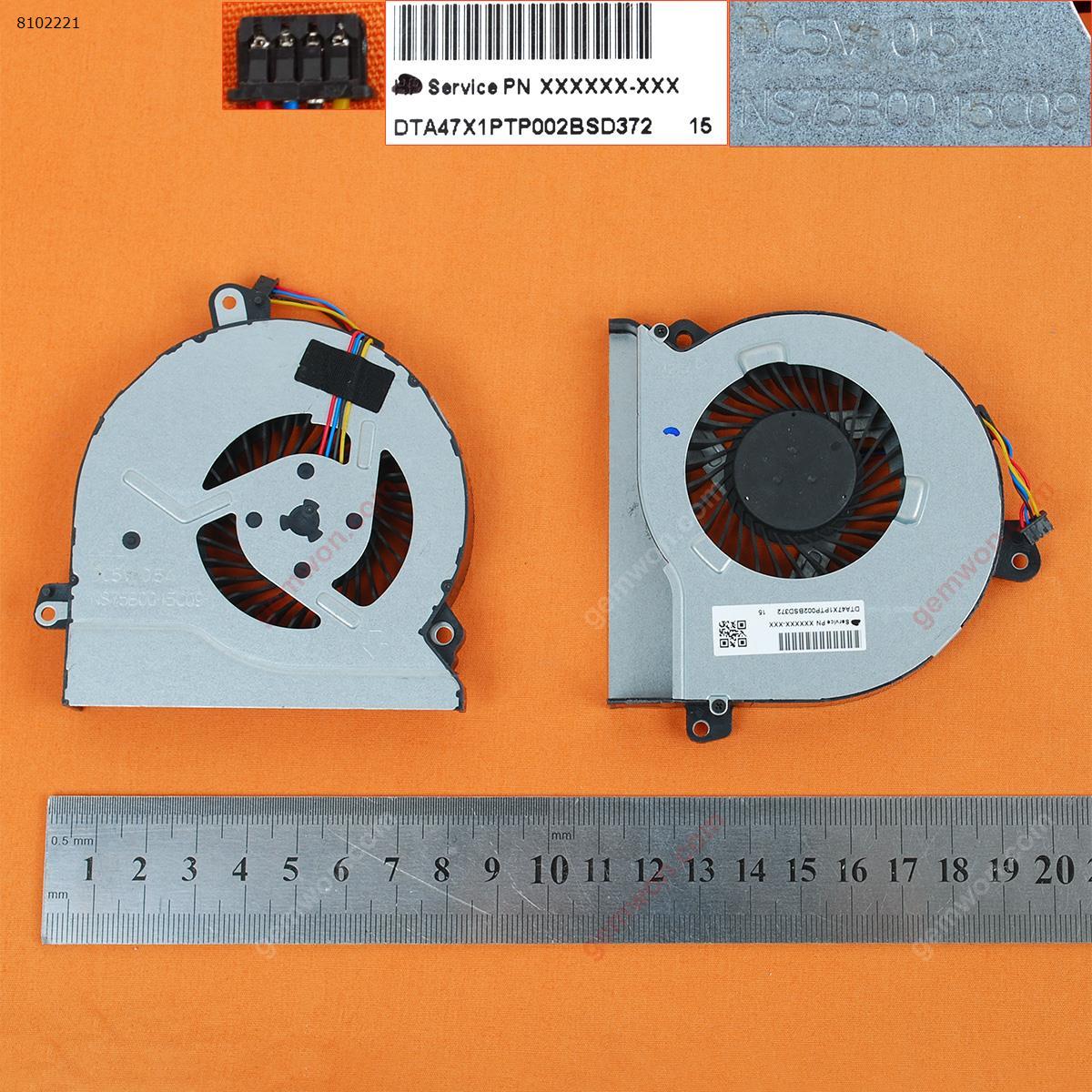Picture of New Replacement CPU Cooling Fan For HP Pavilion Gaming 15-AK Series(Original) 834784-001   NS75B0015C09 Layout