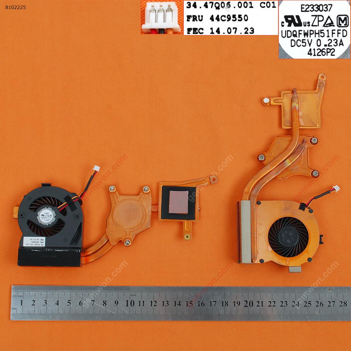 Picture of New Replacement CPU Cooling Fan For Lenovo ThinkPad X200 44C9550(Fan + Heatsink,90% New) 44C9550 Layout