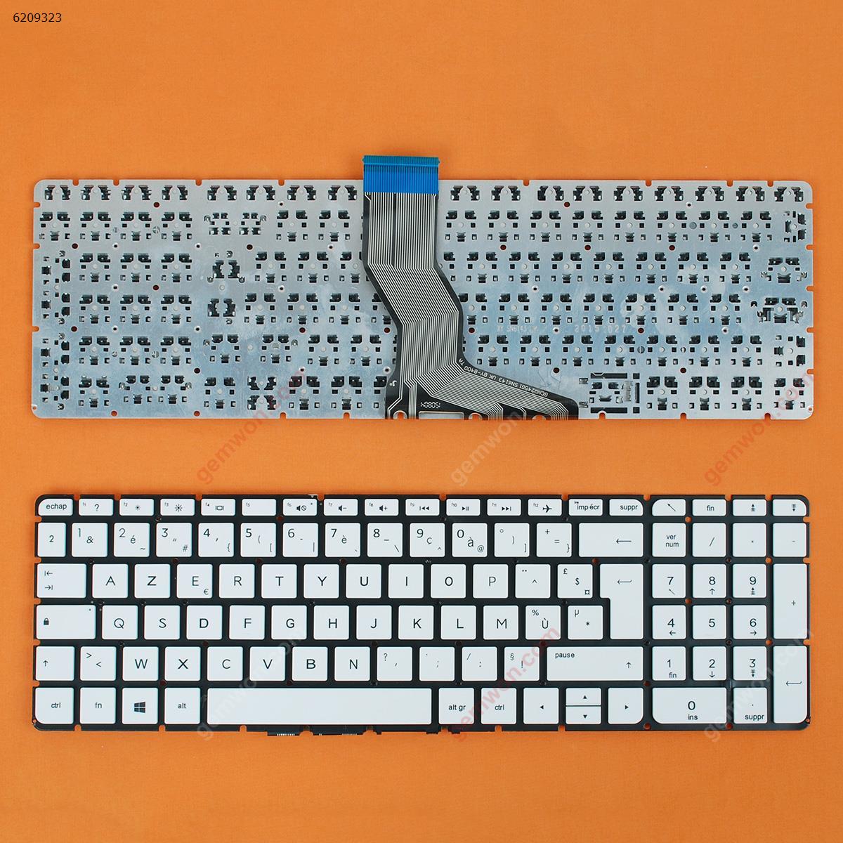 Picture of New Replacement Laptop Keyboard For HP Pavilion 15-AB WHITE (Without FRAME）win8 FR Layout