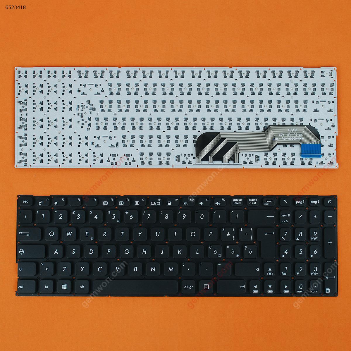 Picture of New Replacement Laptop Keyboard For ASUS X541 BLACK(without FRAME)win8 IT Layout
