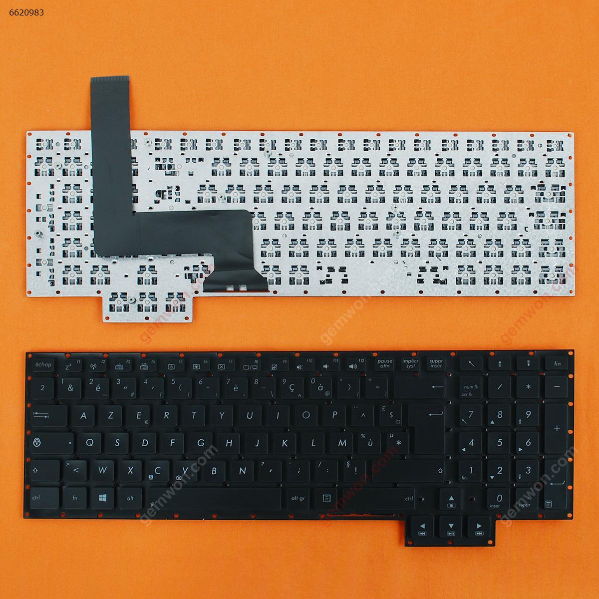 Picture of New Replacement Laptop Keyboard For Asus G750JH G750JM G750JS G750JZ BLACK WIN8 (without FRAME) FR Layout