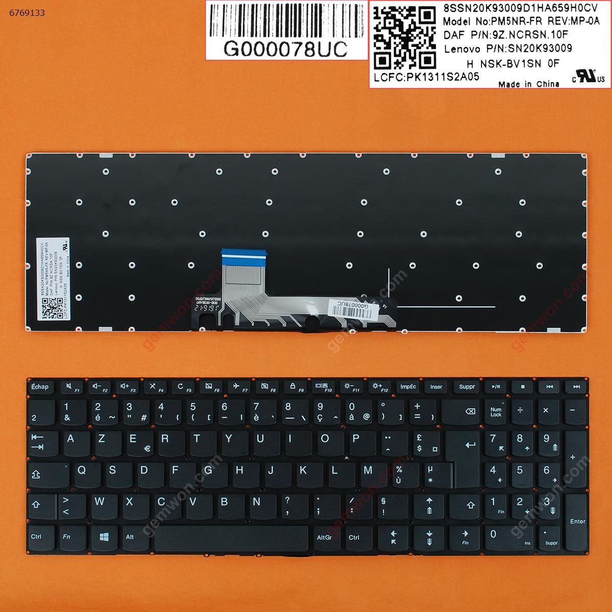 Picture of New Replacement Laptop Keyboard For LENOVO Ideapad 310S-15ISK 510S-15ISK 310S-15IKB BLACK win8(Without FRAME) FR Layout