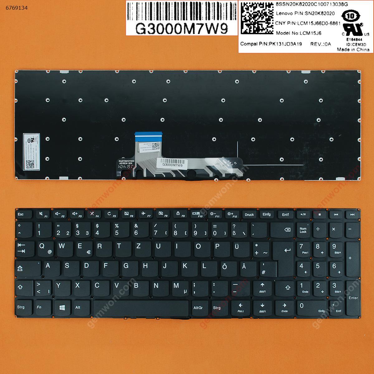 Picture of New Replacement Laptop Keyboard For LENOVO Ideapad 310S-15ISK 510S-15ISK 310S-15IKB BLACK win8(Without FRAME) GR Layout