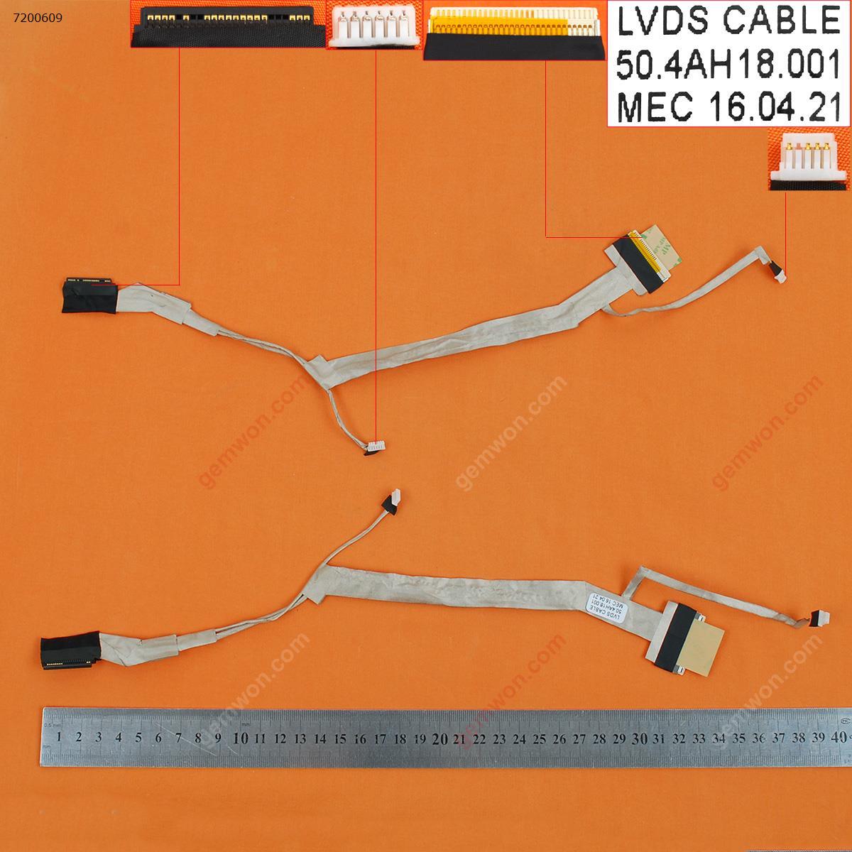 Picture of New LCD Display Screen Cable Replacement  For HP COMPAQ CQ60 G60 15.6(With camera connector)，OEM