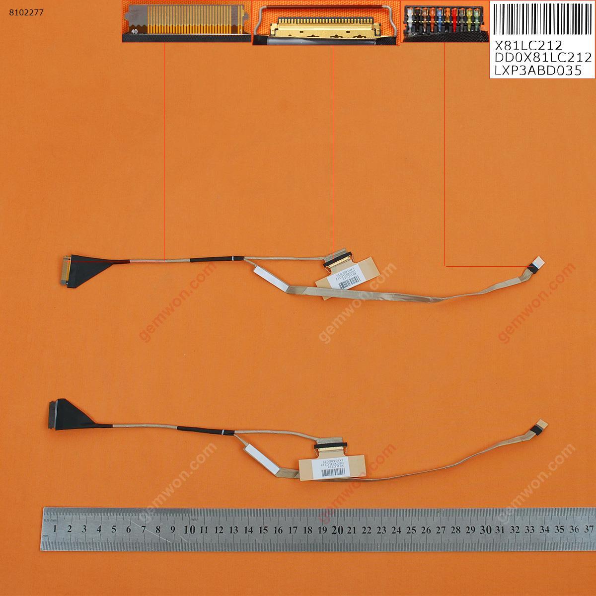 Picture of New LCD Display Screen Cable Replacement  For HP Probook 430 G4 Without Touch 30Pin,ORG