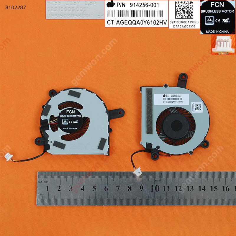 Picture of New Replacement CPU Cooling Fan For HP Elitedesk 800 G3 mini 600 G3 400 G3 (Original，Version 1) DFS150305BD0T      023.10086.0001     914256-001 Layout