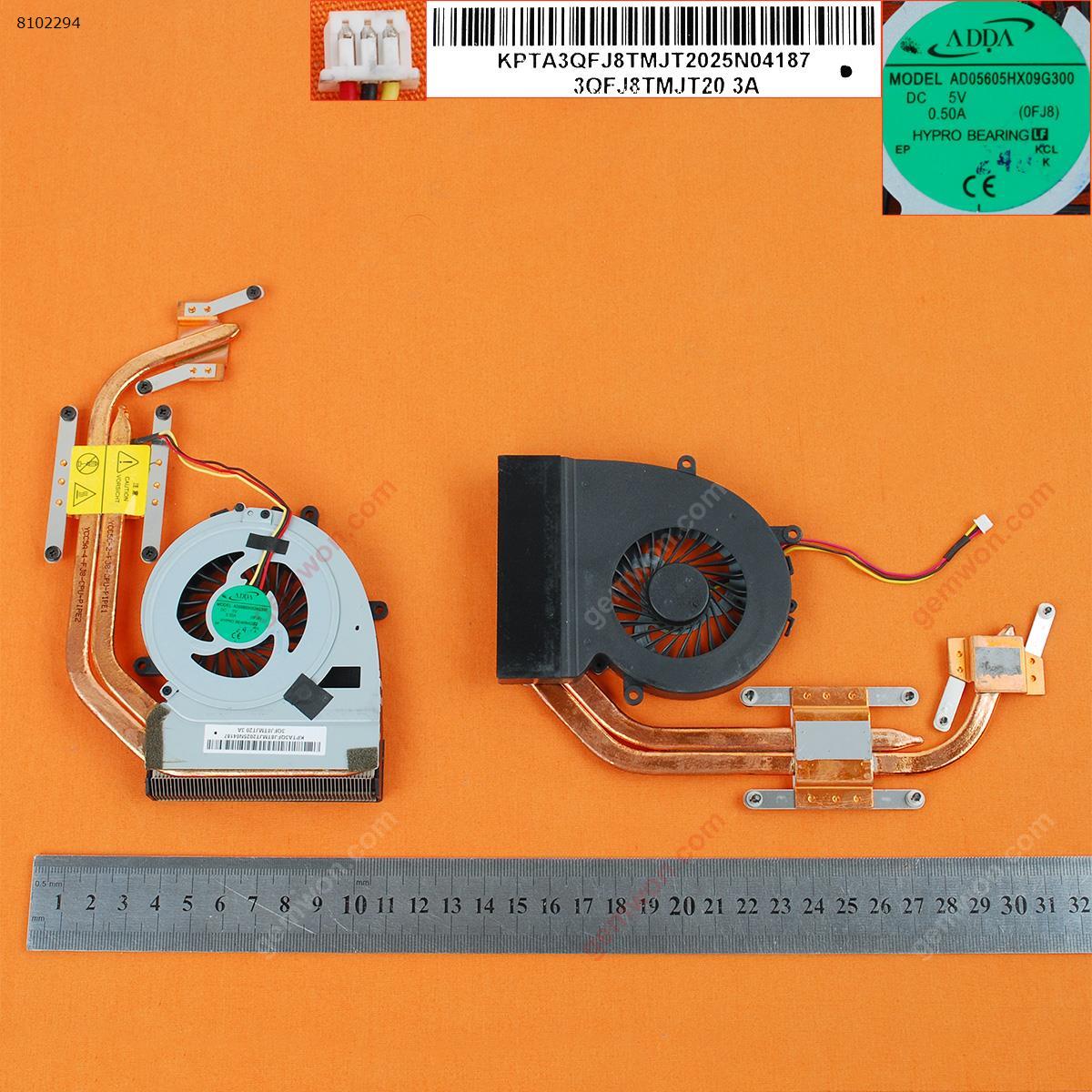 Picture of New Replacement CPU Cooling Fan For Fujitsu Lifebook AH522 AH532 LH522 LH532(Independent Graphics,Heatsink ) AD05605HX09G300 Layout
