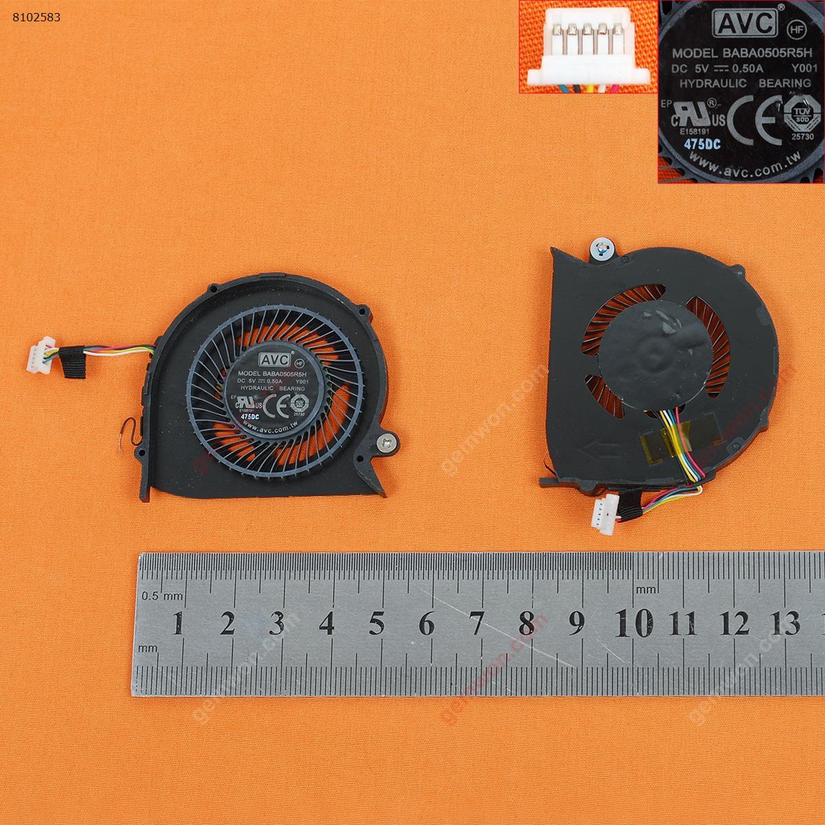 Picture of New Replacement CPU Cooling Fan For Lenovo ThinkPad Yoga 11e Series(Original) EG50050S1-C510-S9A    BABA0505R5H Layout