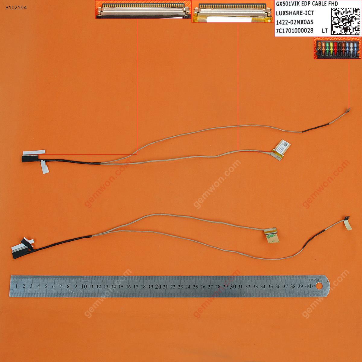 Picture of New LCD Display Screen Cable Replacement  For ASUS GX501VIK GX501 30pin,ORG