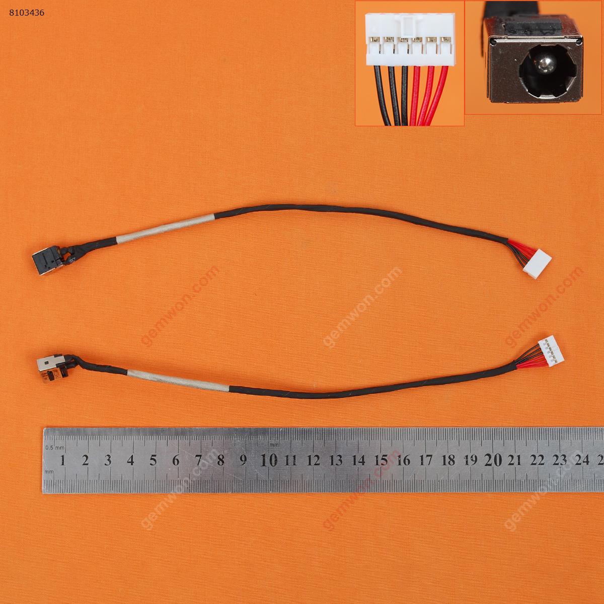Picture of Eatntek Replacement DC Power Jack Harness Plug In Cable for MSl GE60 GE70 series,Compatible with part numbers MS1756 MS-1756 MS1757 MS-1757 MS-16Y1 MS-16G1 MS16GX 2OC-081US 2OE-017US 2OE-002US 0ND-213US 0ND-033US 0NC-003US