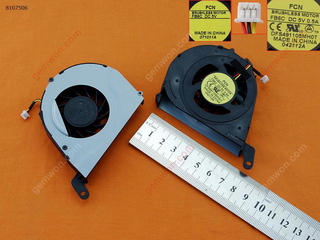 Picture of New Replacement CPU Cooling Fan For Toshiba L750 DFS491105MH0T FB6C(version 2,Original) DFS491105MH0T Layout