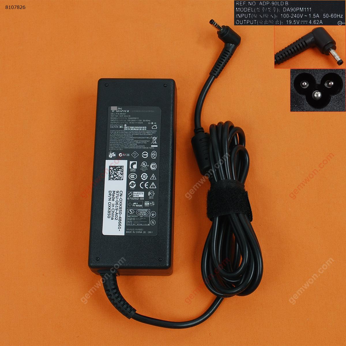 Picture of Dell 19.5V 4.62A 90W Φ4.0x1.7mm ( Quality : A+ )