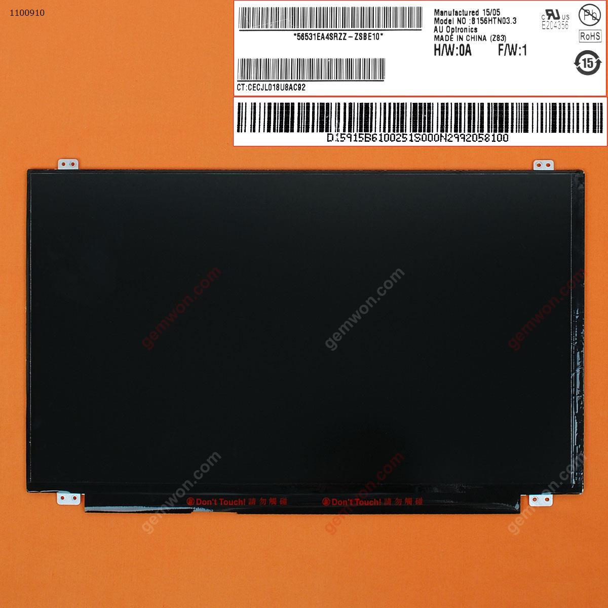 Picture of LCD/LED for   N156HGE-LA1 N156HGE-LG1 B156HTN03.2 B156HTN03.3  N156HGE-LB1 40 pin 1920x1080  	15.6" matte