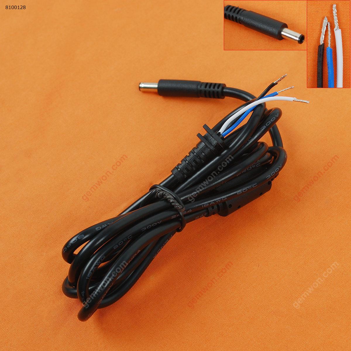 Picture of 4.5x3.0x0.7mm For Dell cable new small jack dc cords,0.6㎡ 1.5M,Material: Copper,(Good Quality)