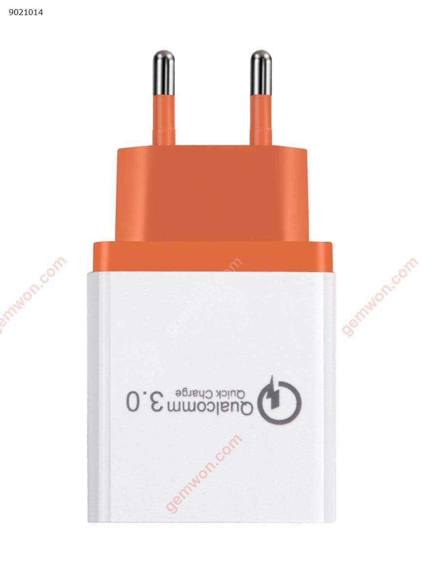 Picture of 3USB Quick Charge 3.0 EU USB Charger For iPhone 8 Plus for Samsung S8 Fast Charger QC3.0 USB Adapter Mobile Phone Wall Chargers（EU）