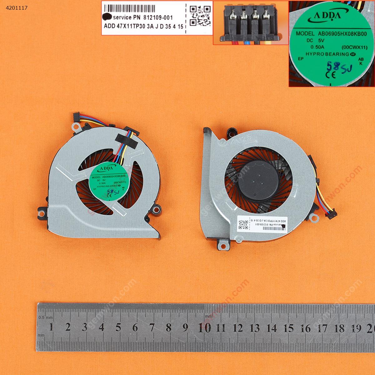 Picture of New Replacement CPU Cooling Fan For HP Pavilion 15Z-A 15-AB 17-G 17-G015DX(Original) 812109-001 Layout